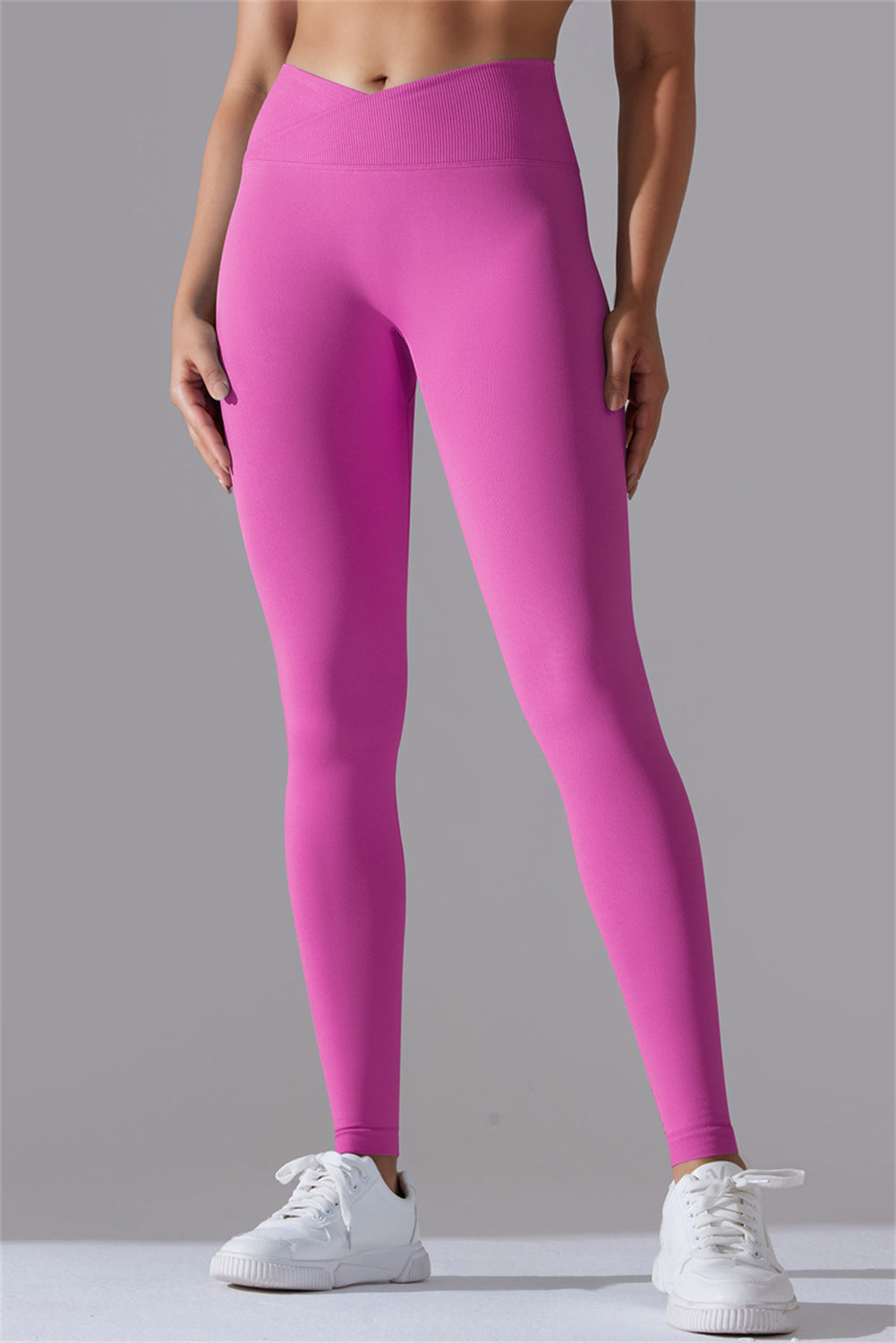 Regular Solid Active Yoga Pants