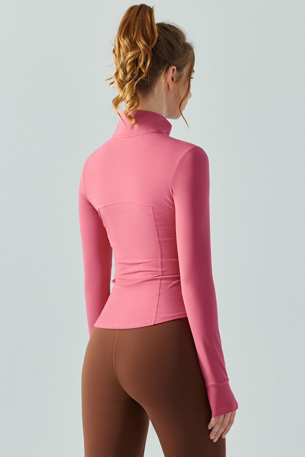 Active Zipper Long Sleeve Yoga Jacket