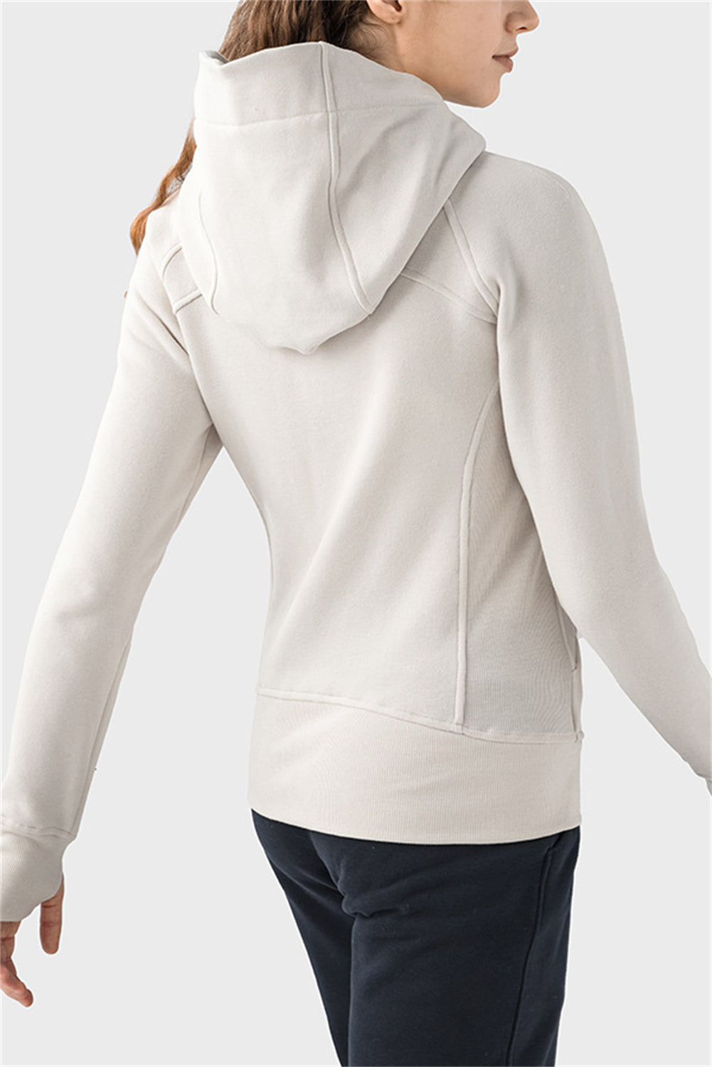 Thick Warm Hooded Sport Coat