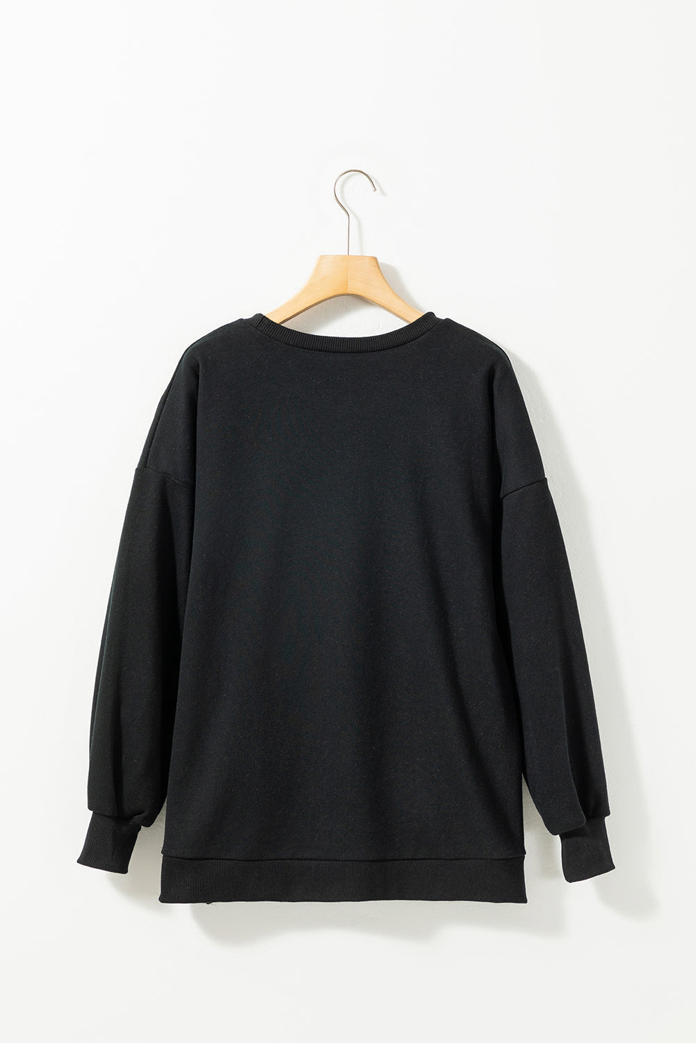 Lucky Dragon Graphic Patch Pullover Sweatshirt